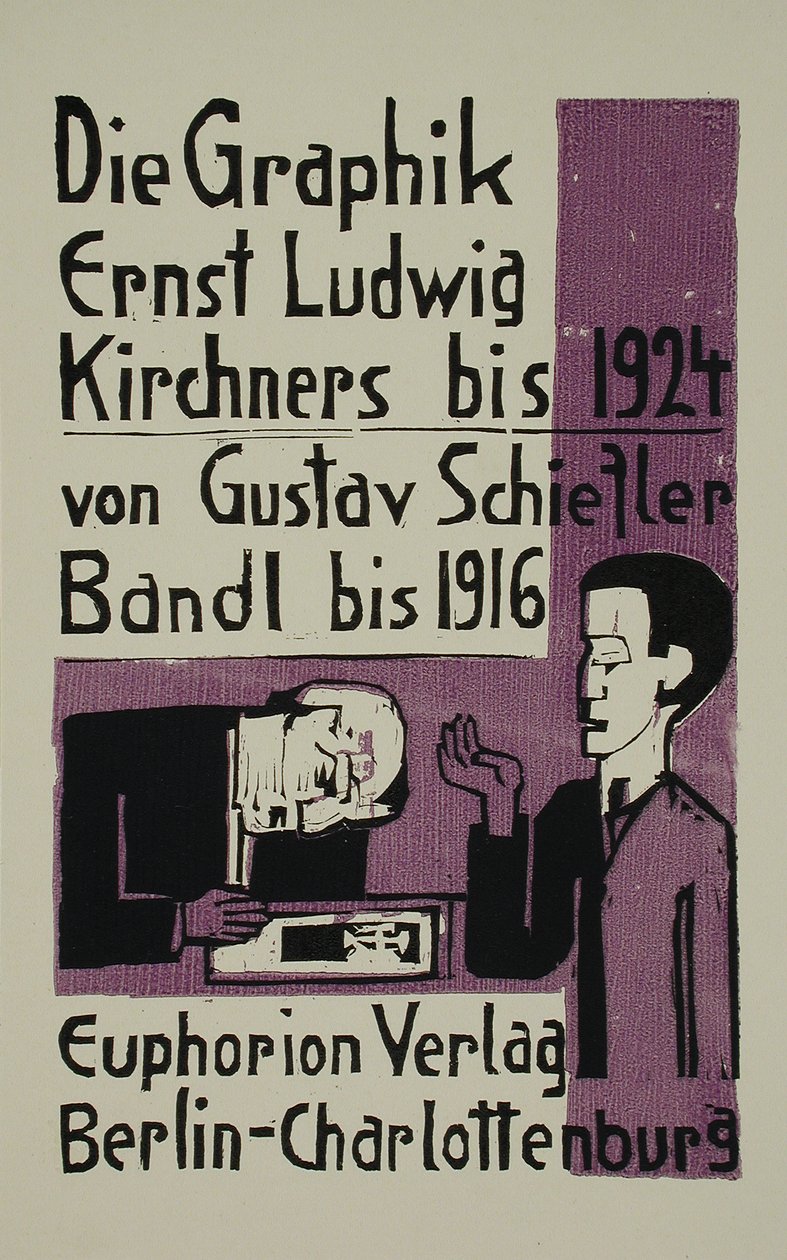 Titelpagina door Ernst Ludwig Kirchner