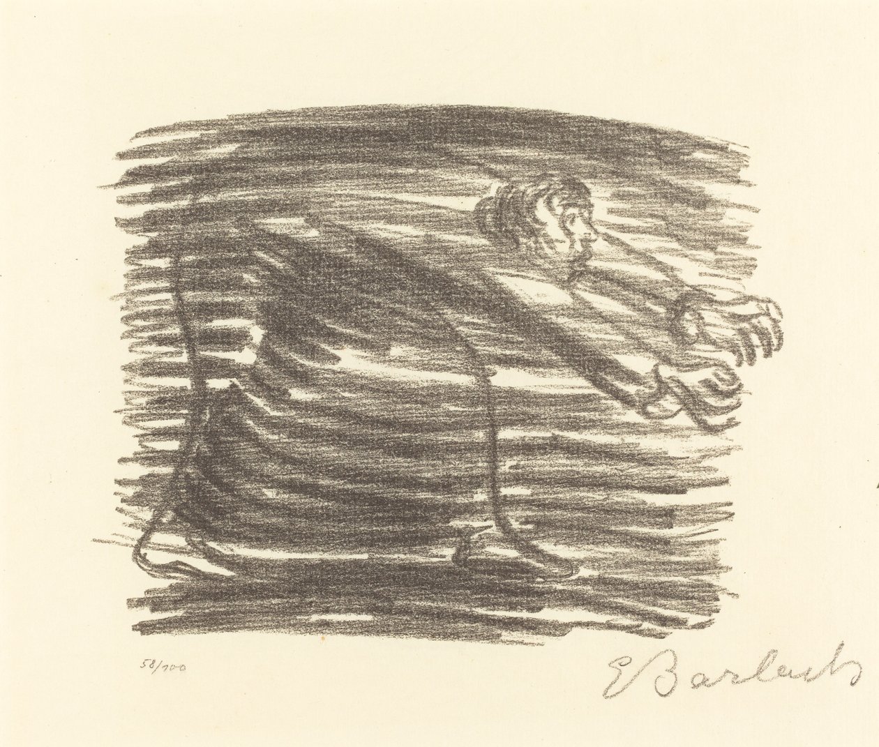 Wandeling in de Schaduw door Ernst Barlach