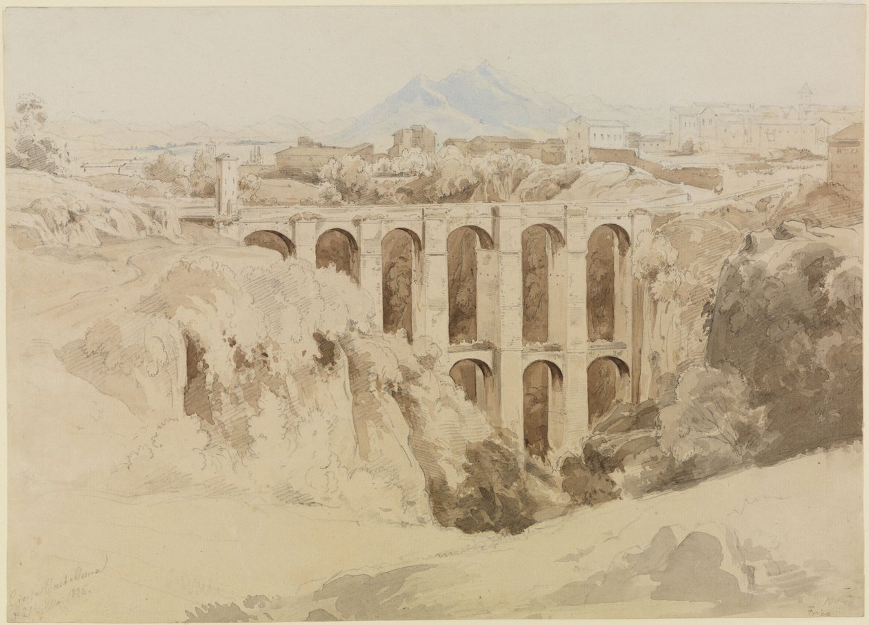 Civita Castellana door Ernst Fries