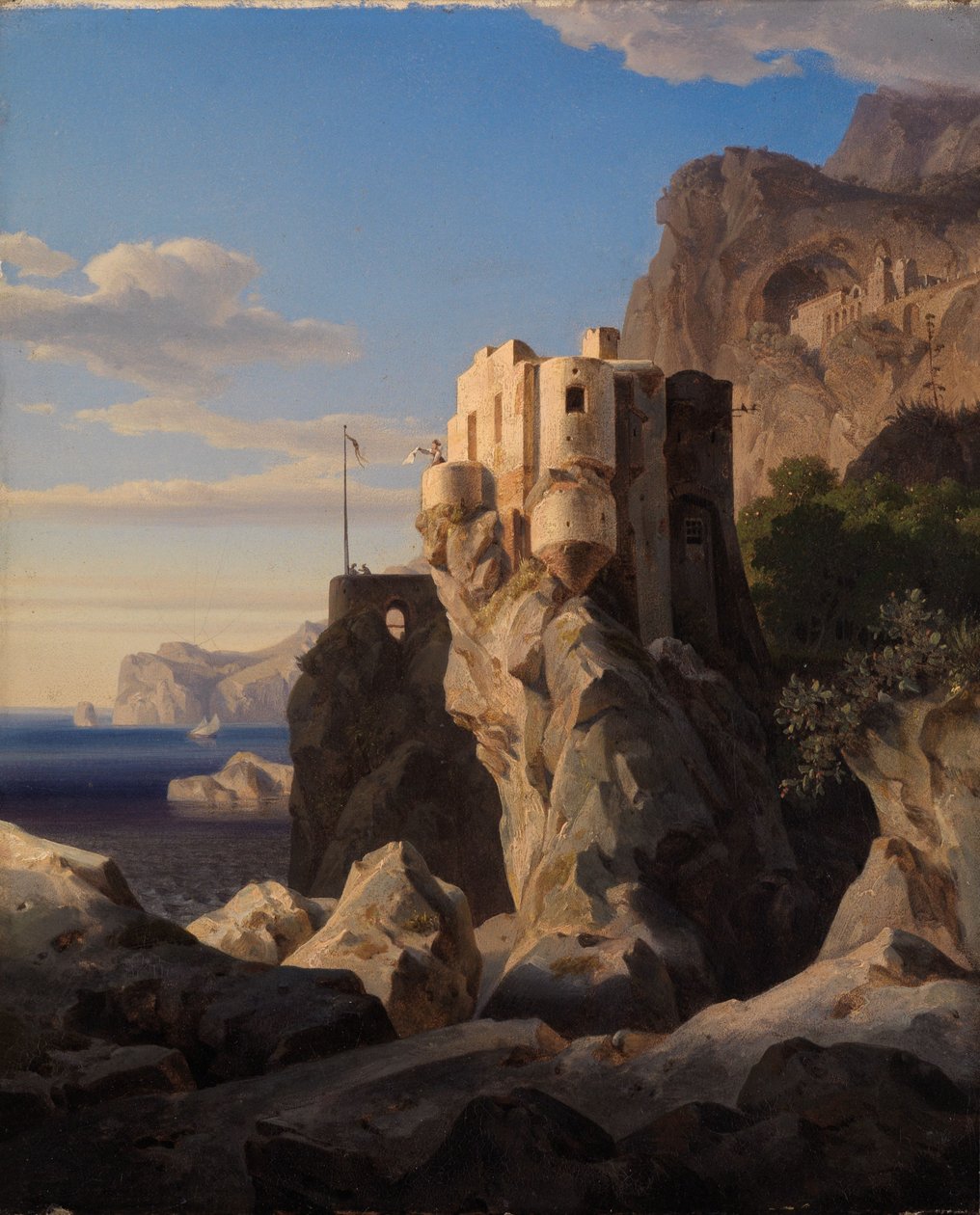 San Francesco bij Amalfi door Ernst Fries