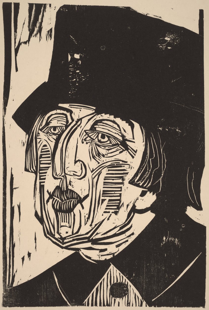Annette Kolb door Ernst Ludwig Kirchner