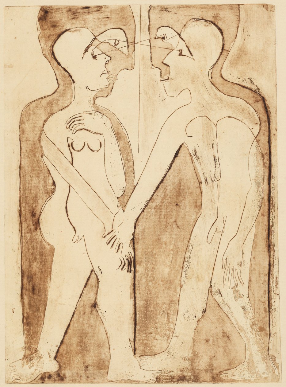 De verbinding door Ernst Ludwig Kirchner