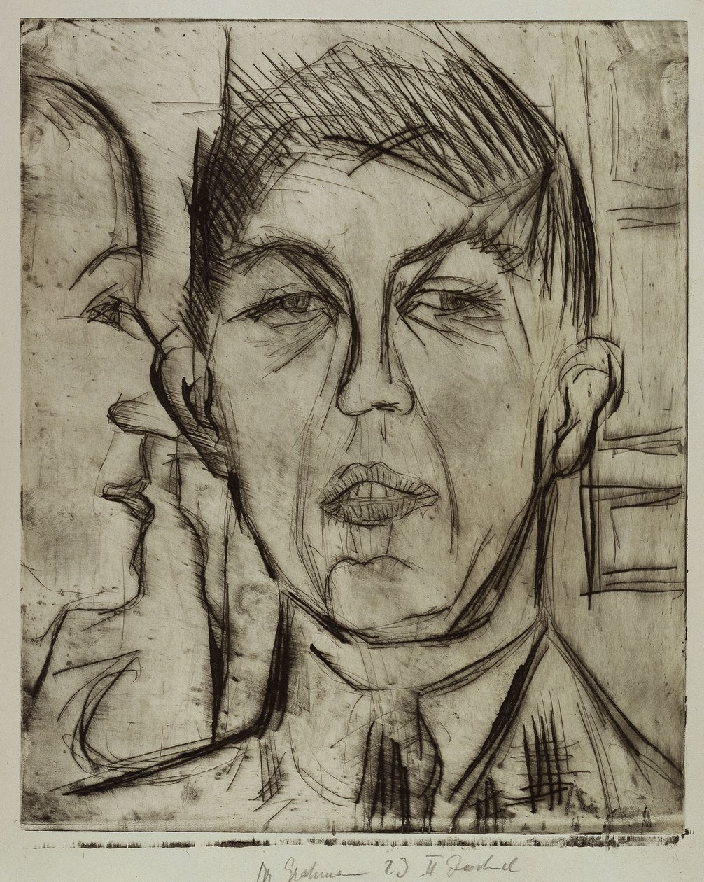 Dr. Grohmann door Ernst Ludwig Kirchner