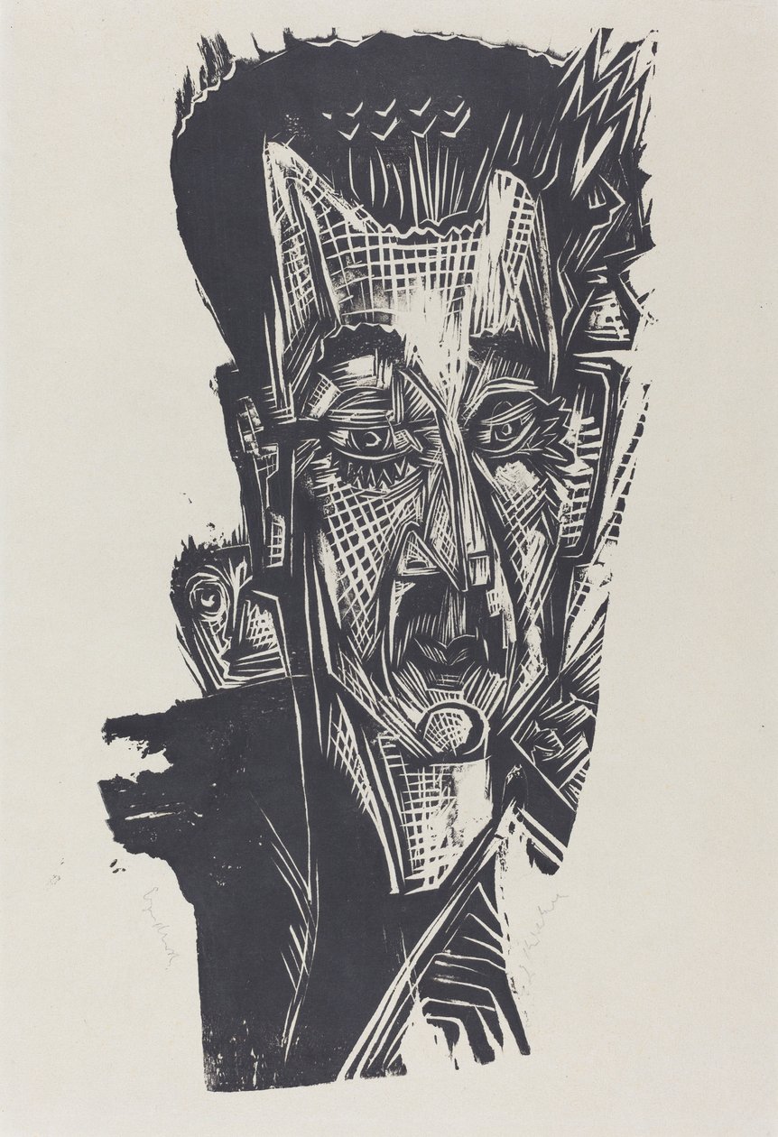 Dr. Ludwig Binswanger door Ernst Ludwig Kirchner