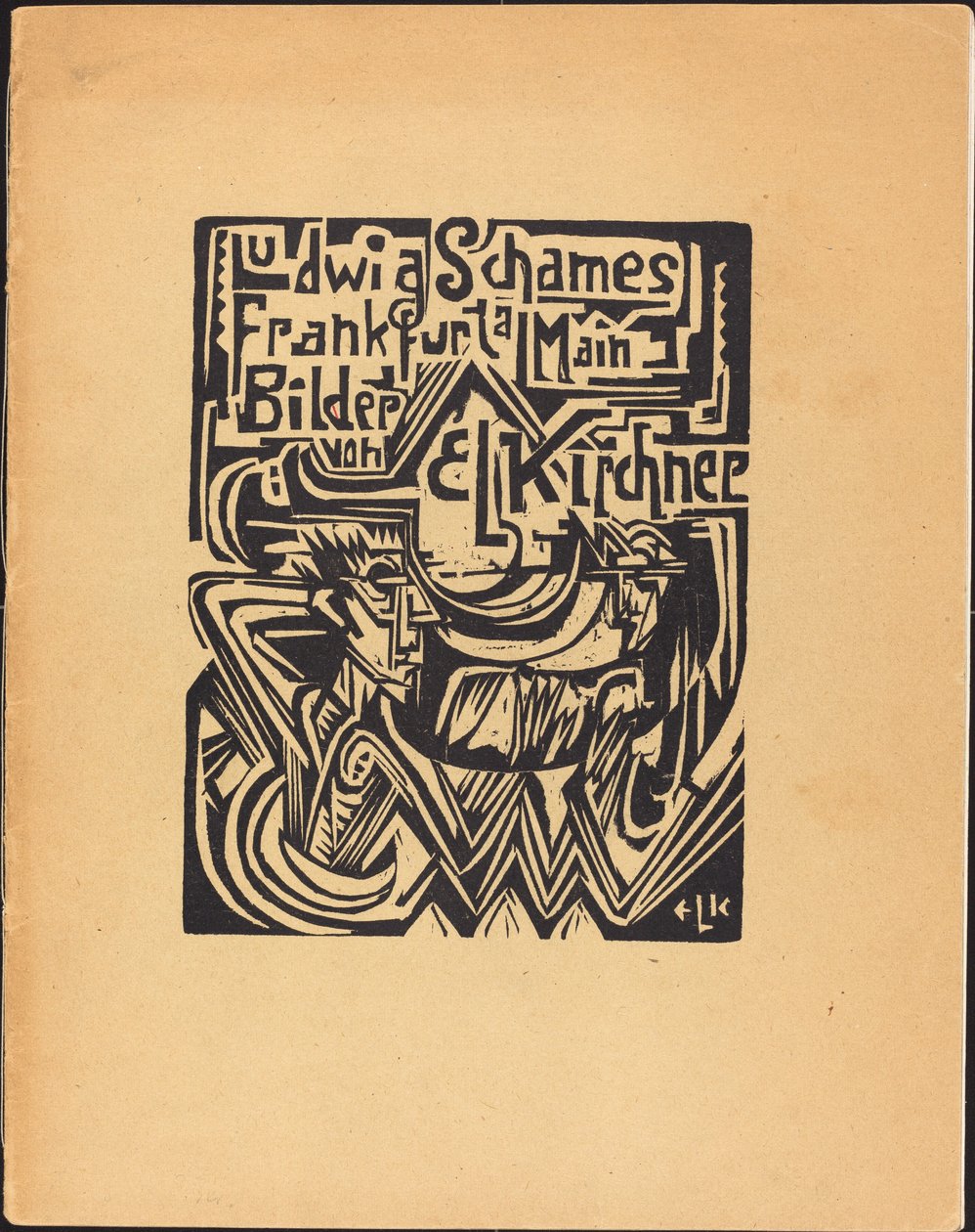 Ludwig Schames Frankfurt am Main Afbeeldingen van E L Kirchner door Ernst Ludwig Kirchner