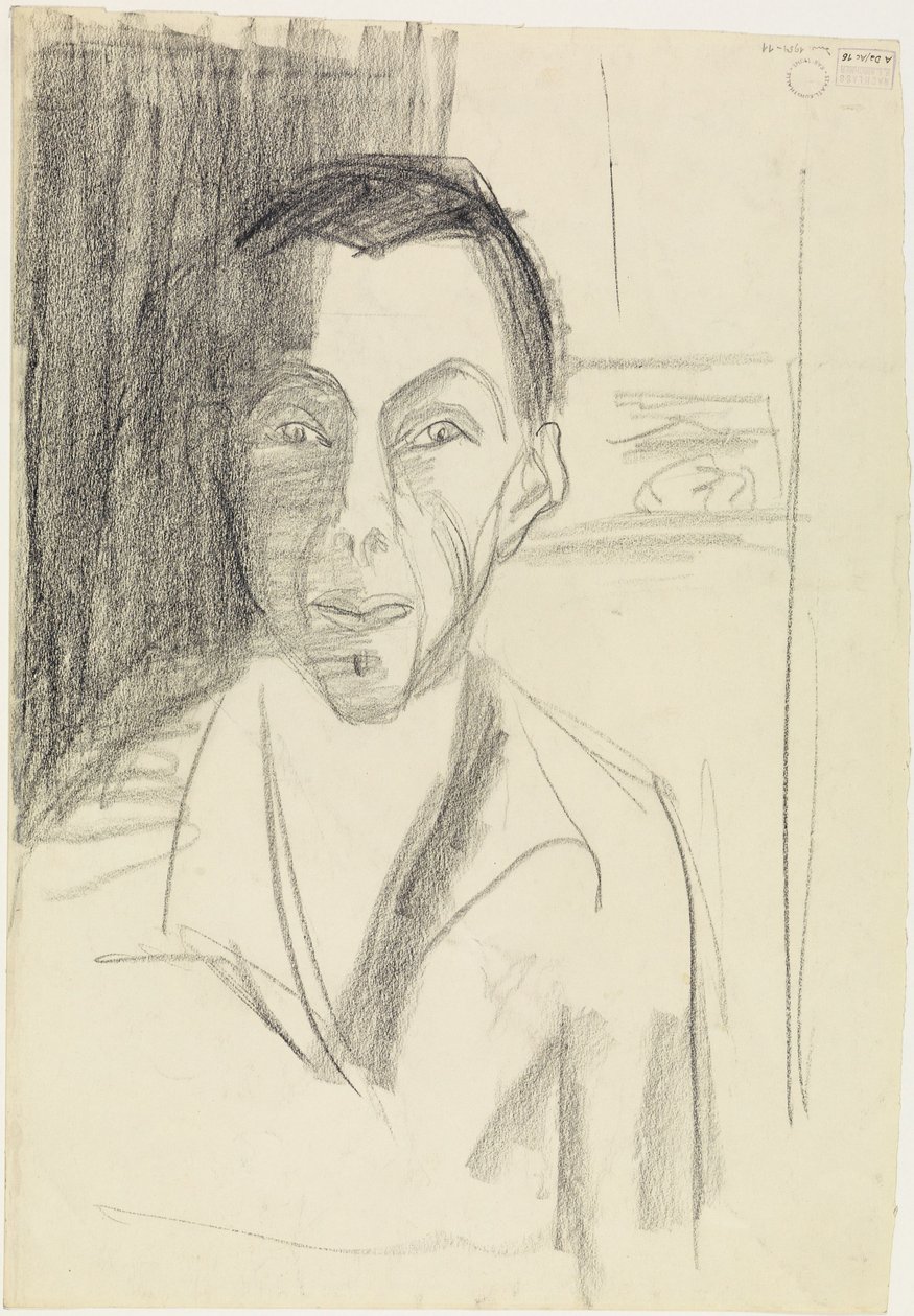 Zelfportret door Ernst Ludwig Kirchner