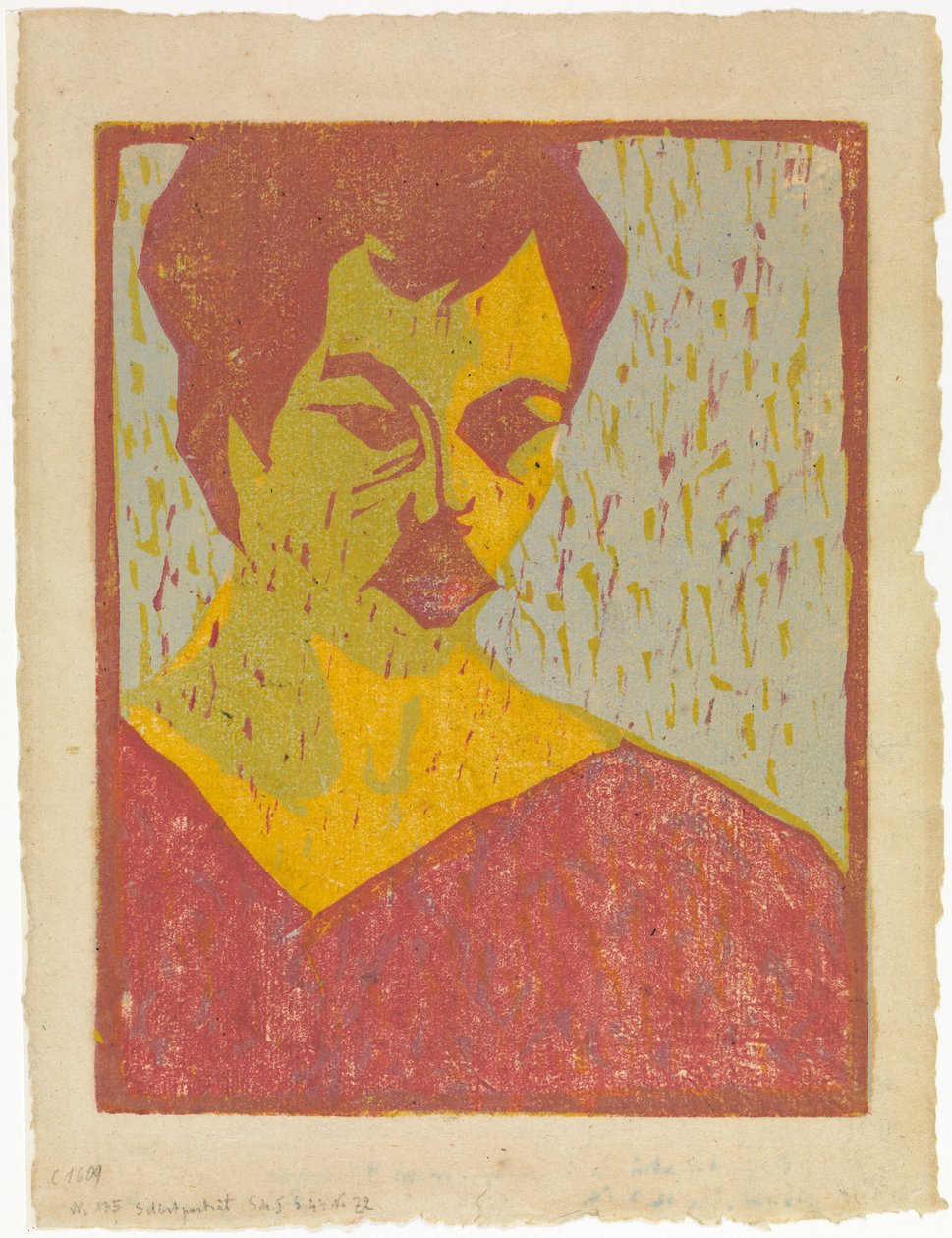 Zelfportret door Ernst Ludwig Kirchner