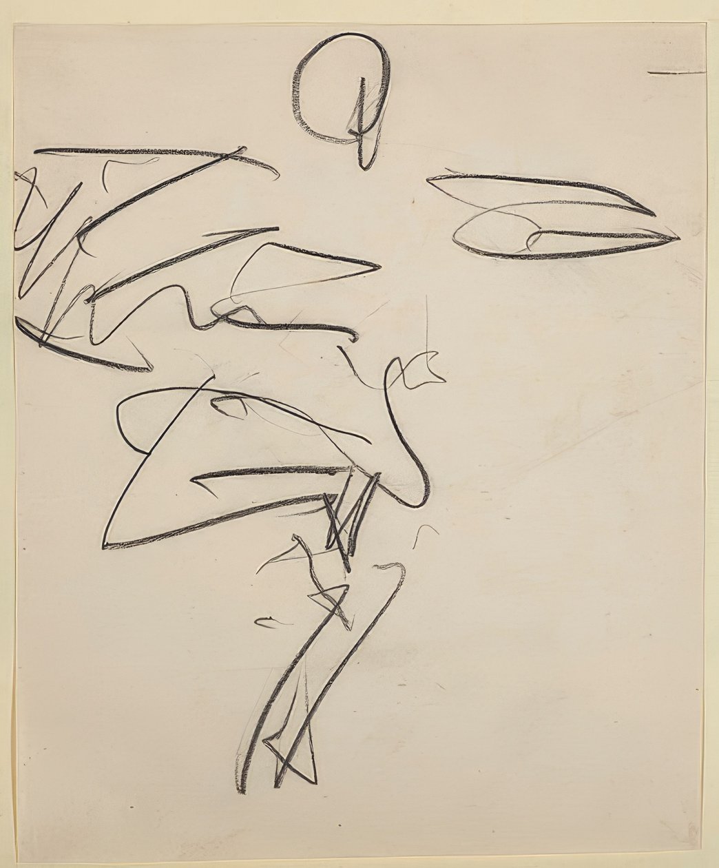 Danseres. 1910/11 door Ernst Ludwig Kirchner