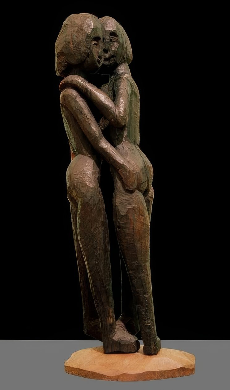 Twee vriendinnen door Ernst Ludwig Kirchner
