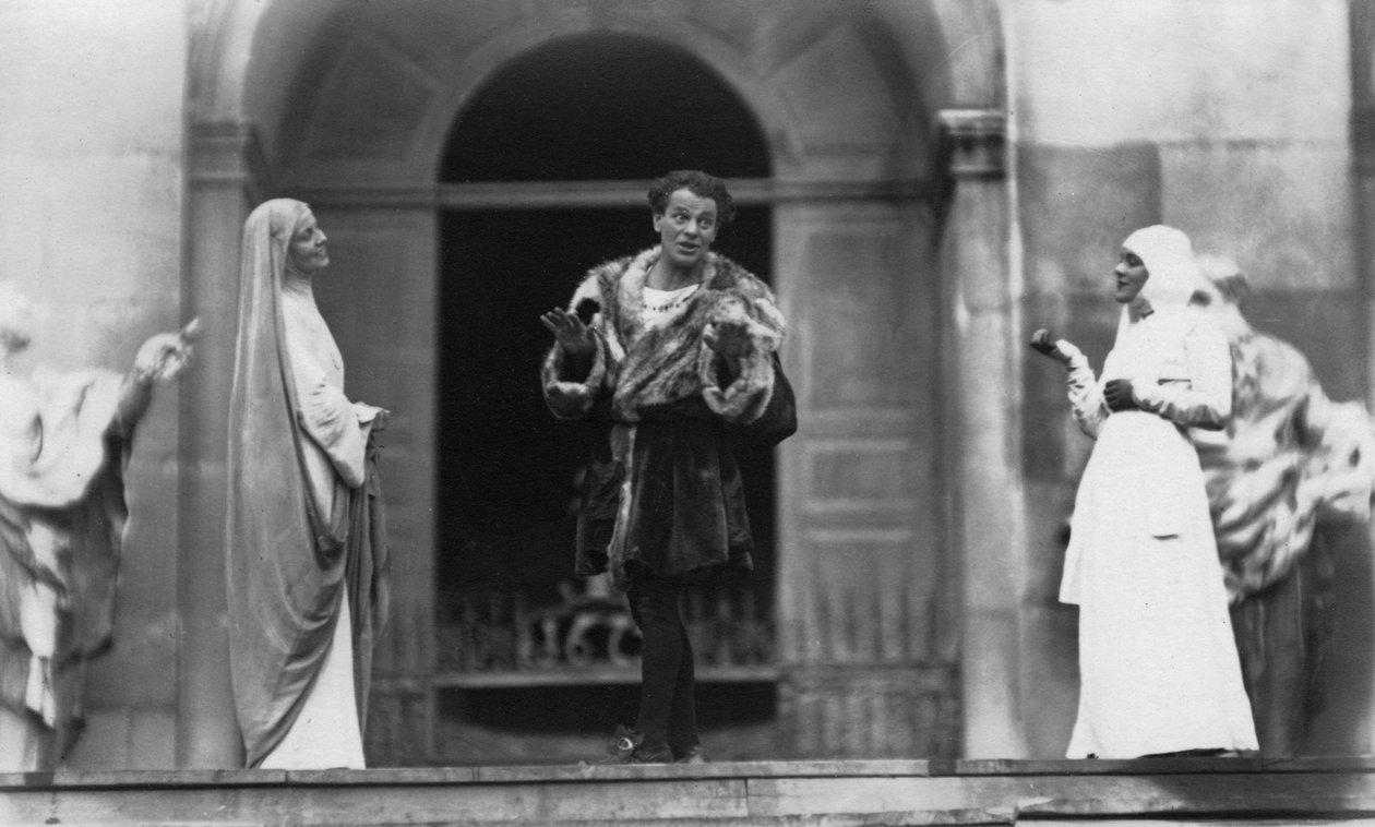 Opvoering van Jedermann, Salzburg Festival, Oostenrijk, 20e eeuw door Ernst Maier