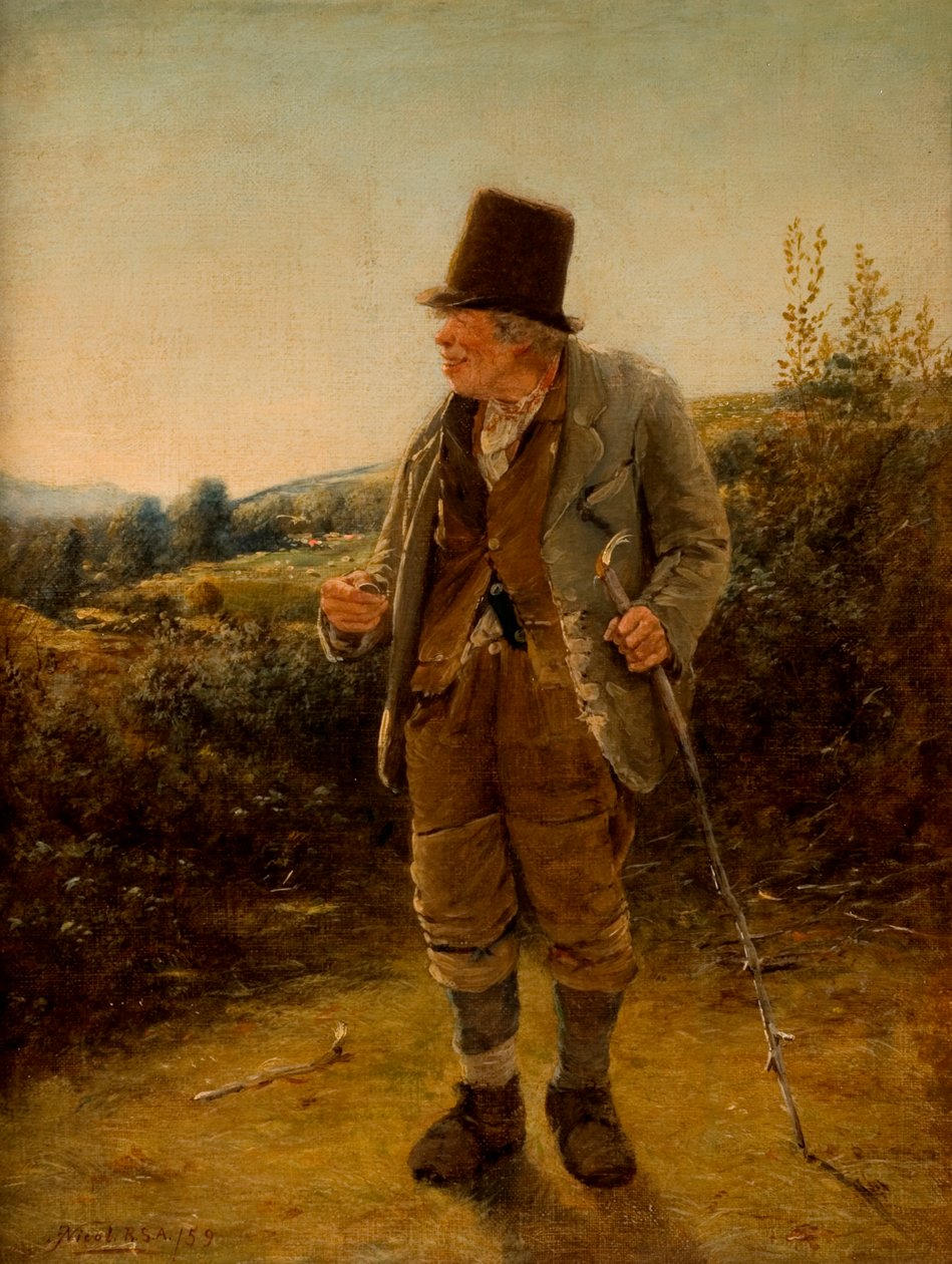 Oude Mickie, 1859 door Erskine Nicol