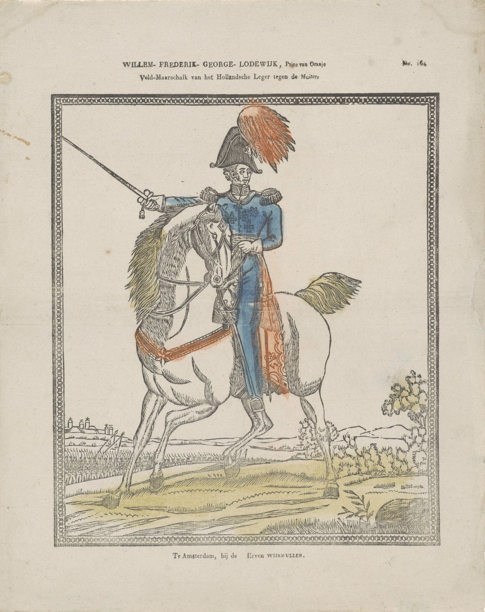 Willem-Frederik-George-Lodewijk, Prins van Oranje door Erve Wijsmuller