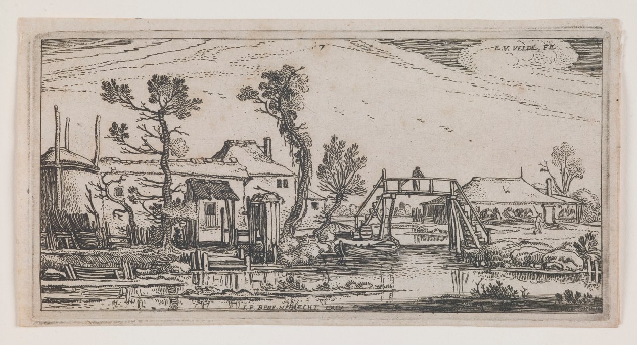 Boerderij Achter een Kanaal, uit de serie 