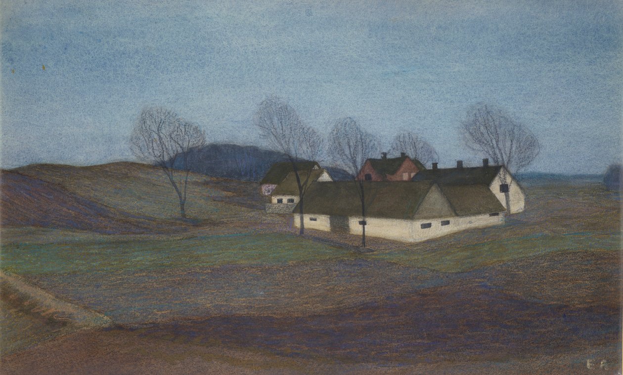 Een boerderij in Zeeland door Ester Almqvist