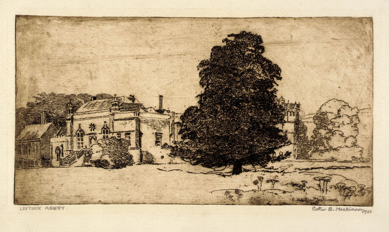 Abdij Leycock door Esther Blaikie MacKinnon