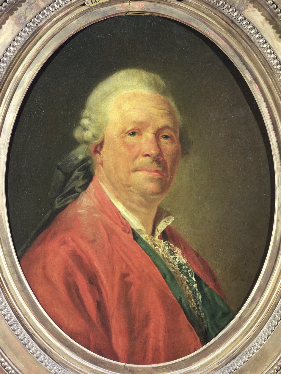 Portret van Christoph Willibald von Gluck (1714-87), 1777 door Etienne Aubry