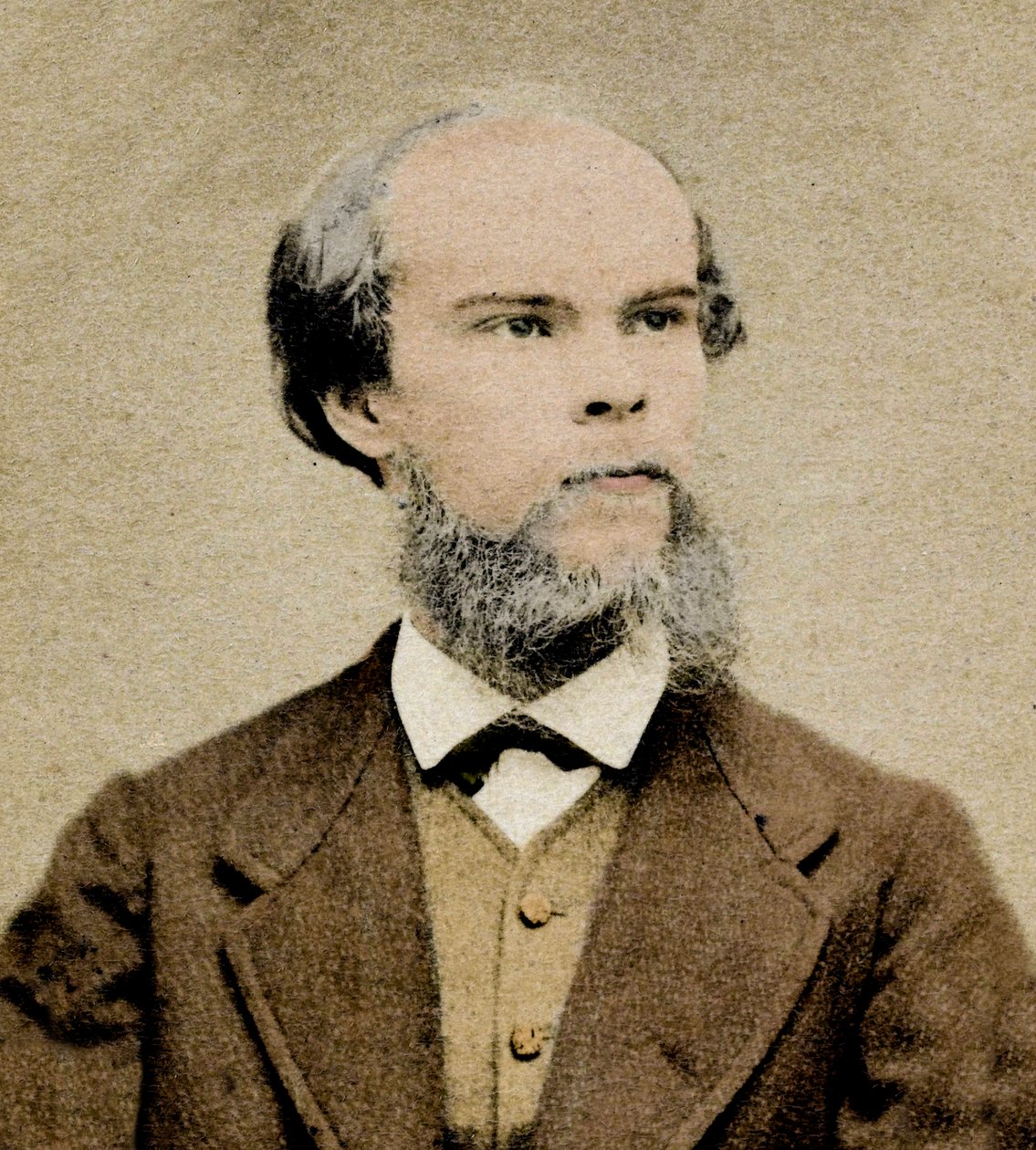 Portret van Paul Verlaine (1844-1896) naar Carjat 1870 door Etienne (after) Carjat