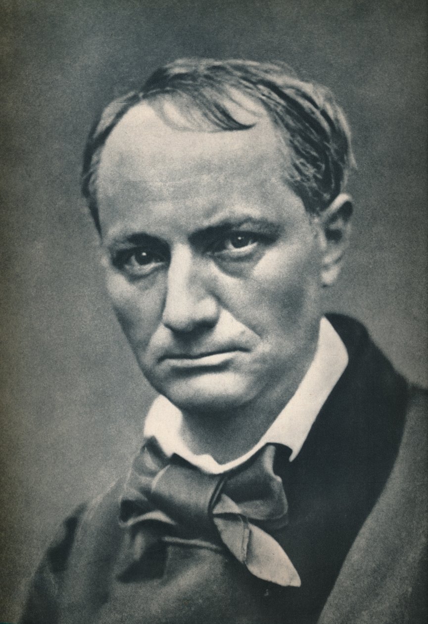 Charles Baudelaire, 1863, 1939 door Etienne Carjat