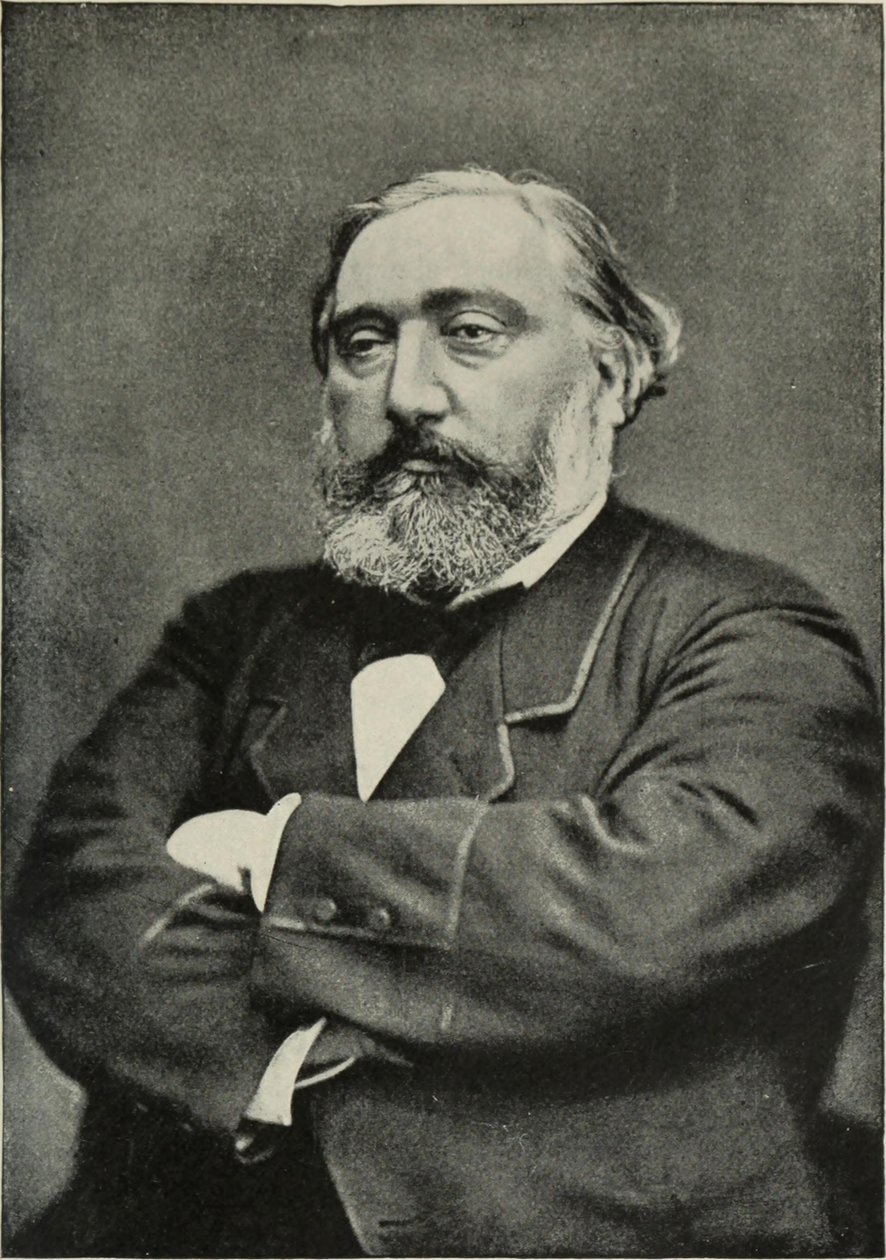Coubertin - De evolutie van Frankrijk onder de derde republiek, 1897 (pagina 385 gewas) door Etienne Carjat