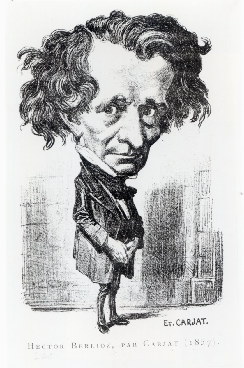 Hector Berlioz door Etienne Carjat