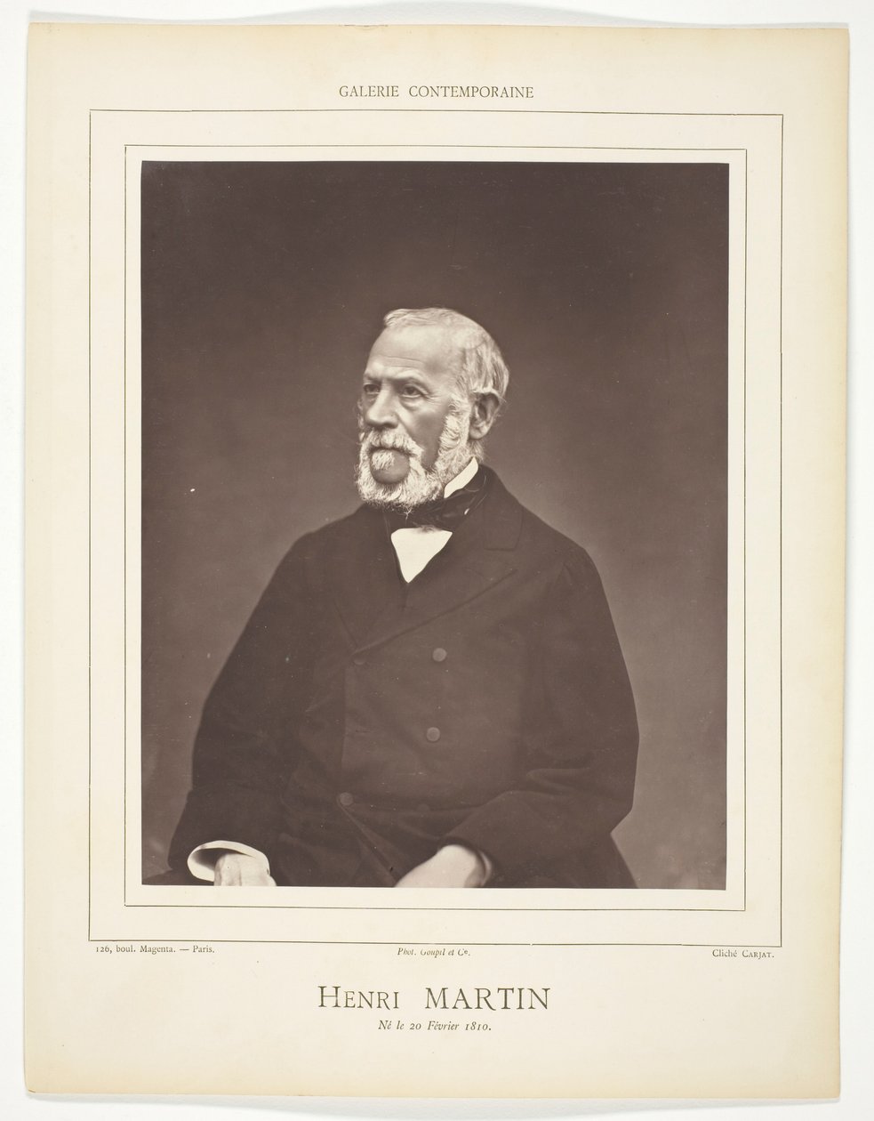 Henri Martin door Etienne Carjat