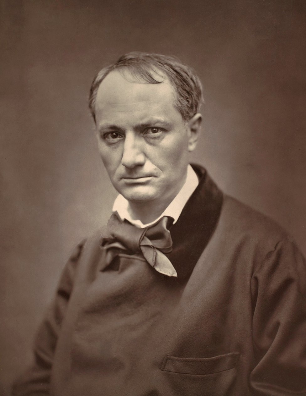 Portret van Charles Baudelaire door Etienne Carjat
