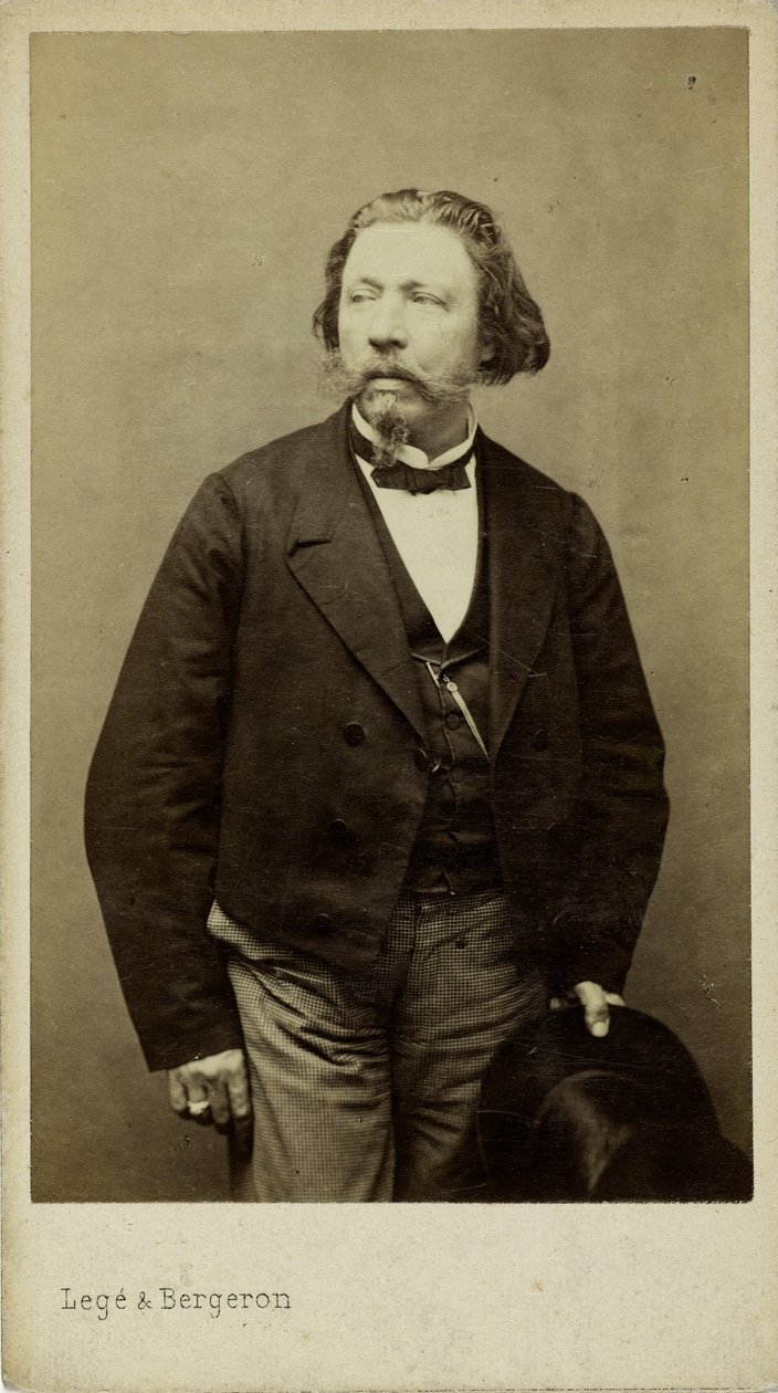 Portret van François George-Hainl door Etienne Carjat