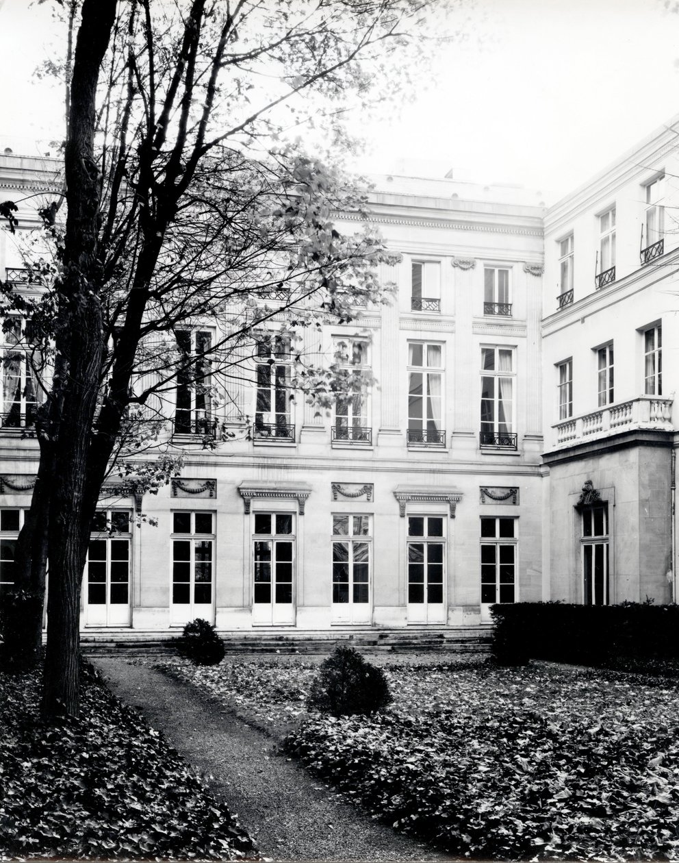 Maison Alexandre, gevel aan de tuin (16, rue de la ville l