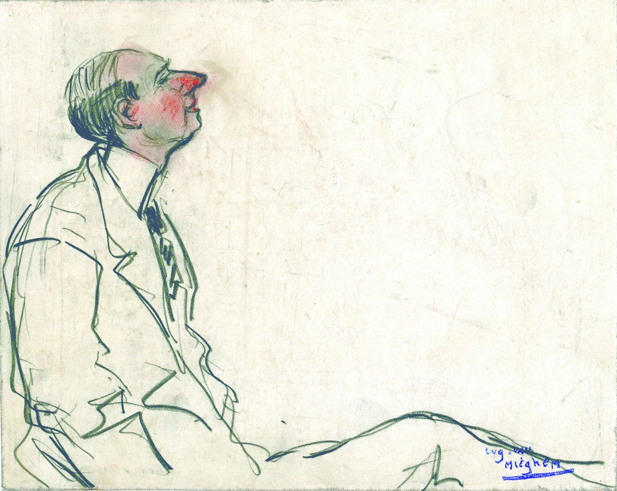 Ernest Van den Bosch door Eugeen van Mieghem