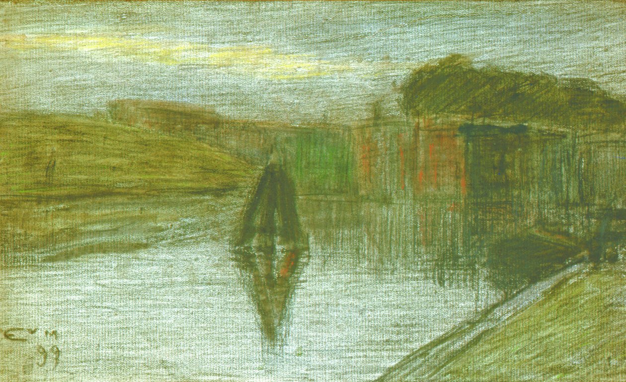 Het kanaal door Eugeen van Mieghem