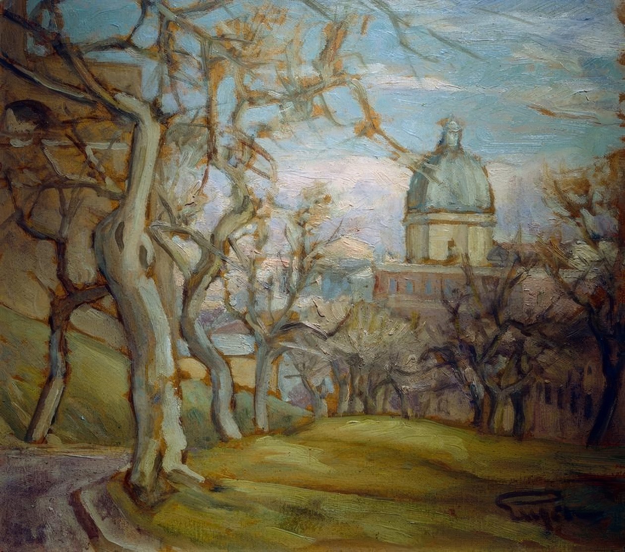 Onder Monte Gianicolo door Eugen Prinz von Schweden