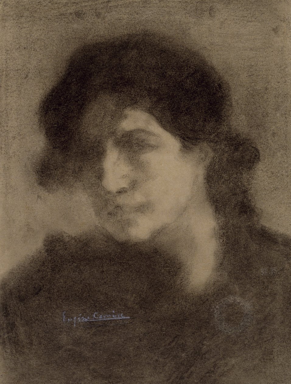 Zonder titel door Eugène Carrière