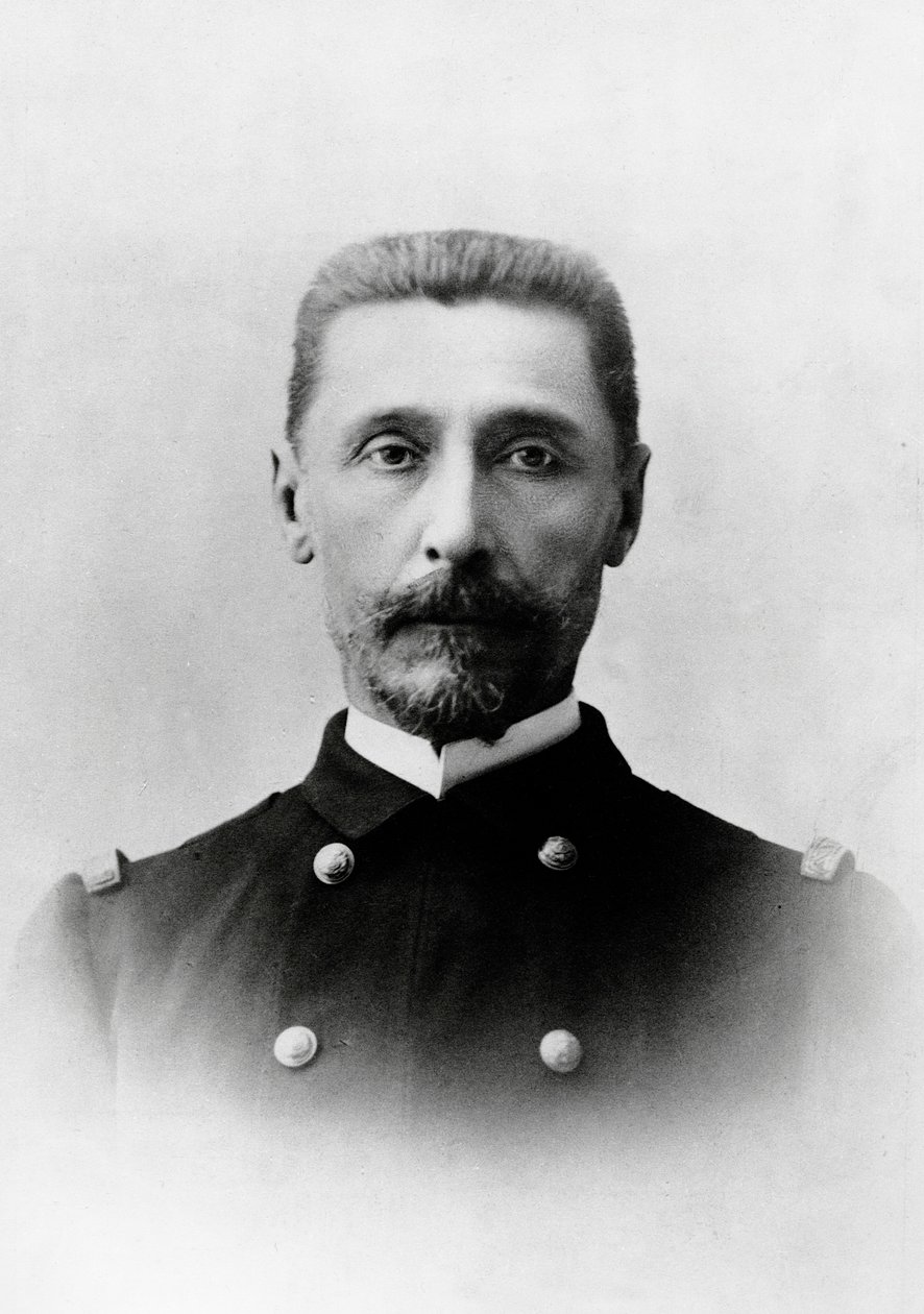 Portret van Alfred-Albert Gervais door Eugene Pirou