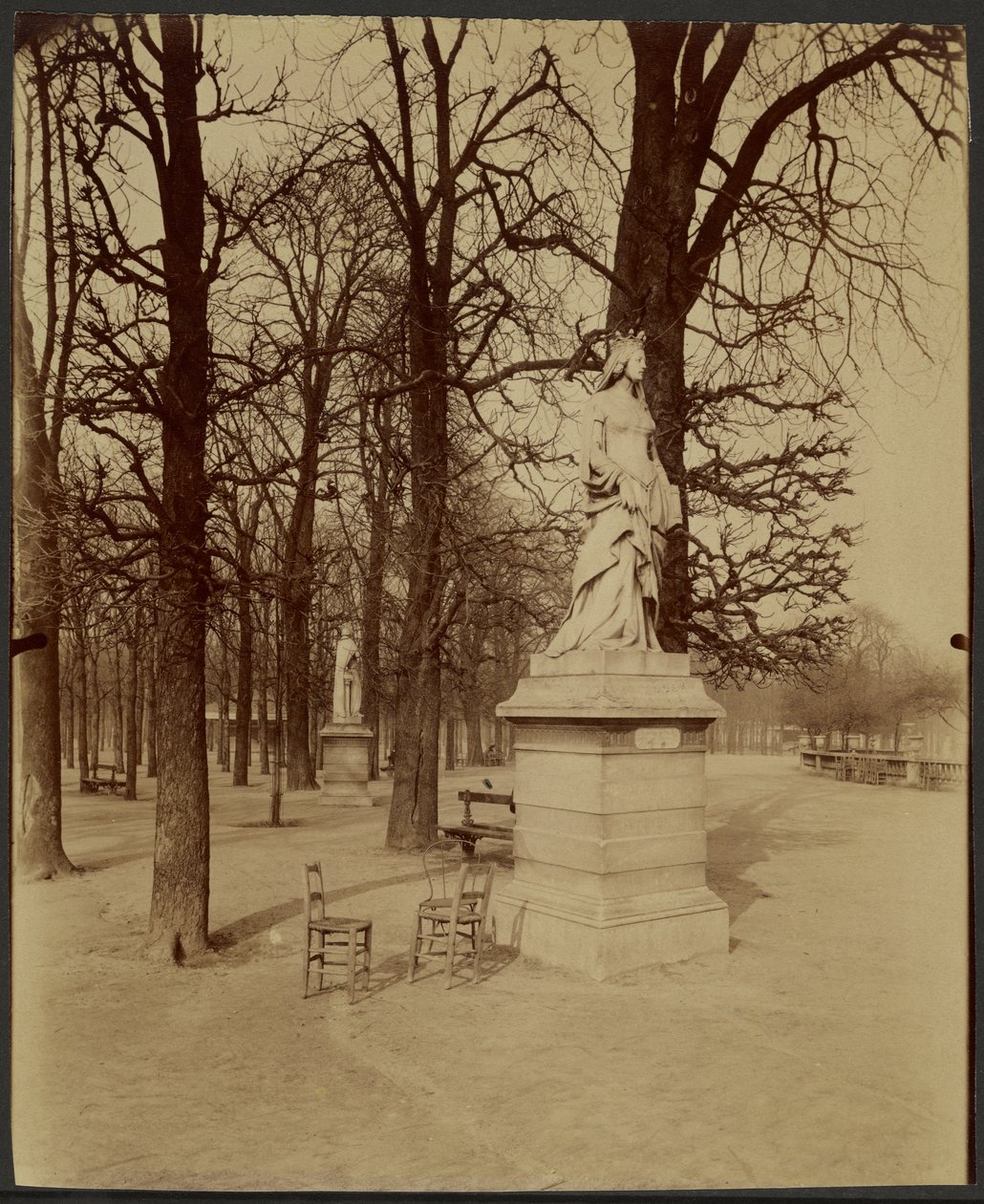 Luxemburgtuin door Eugène Atget
