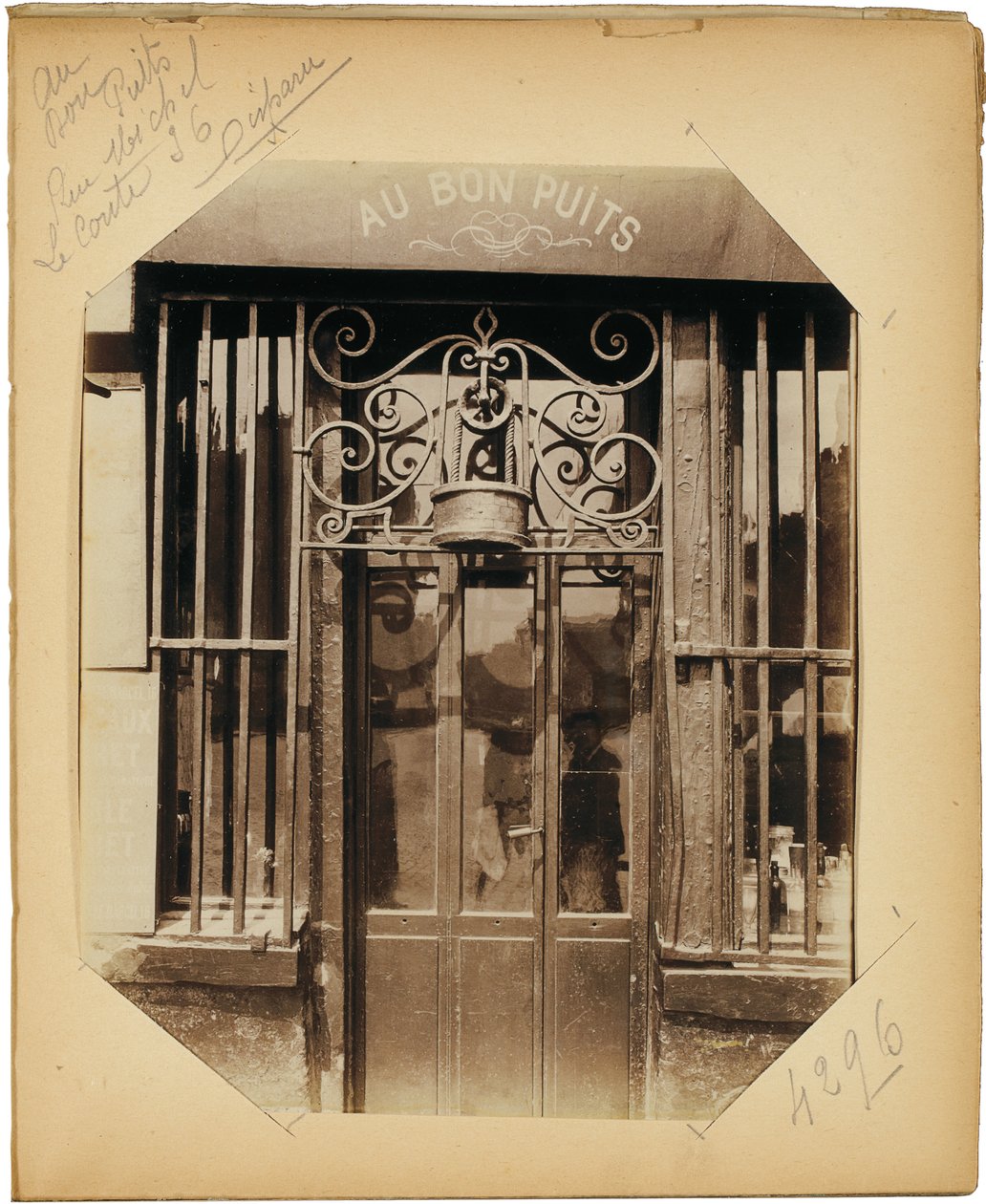 Pagina uit het album "Documents pour l