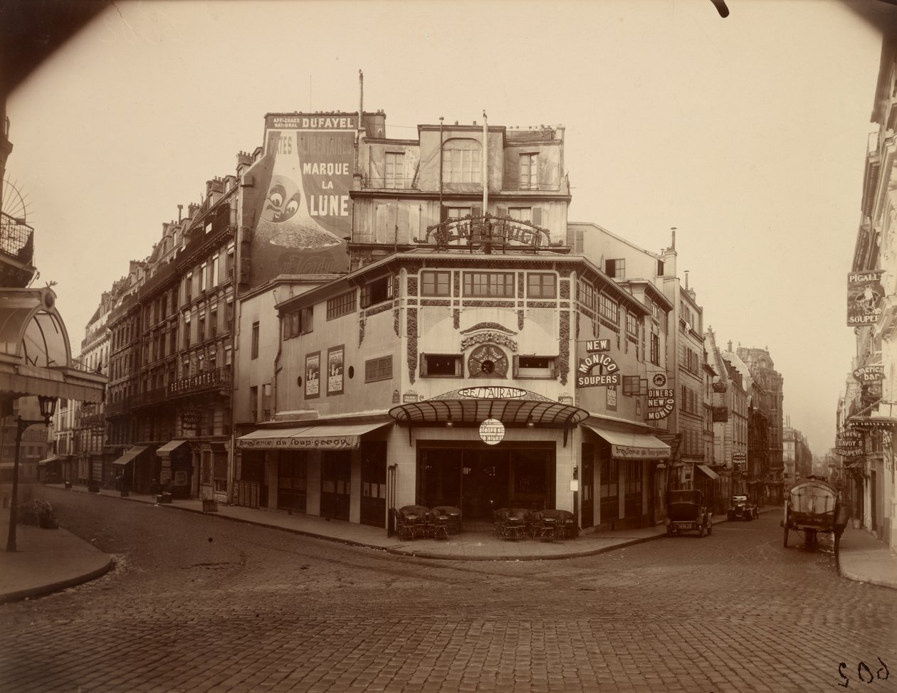 Place Pigalle door Eugène Atget