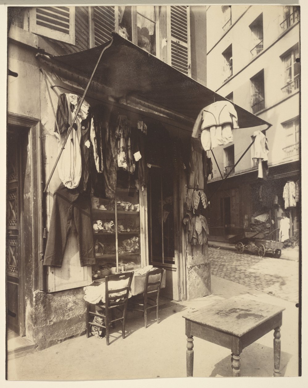 Rue de la Corderie door Eugène Atget