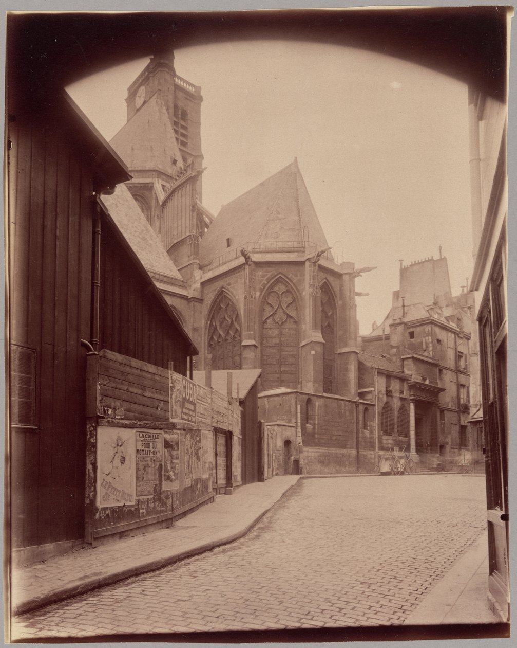 Rue des Barres door Eugène Atget