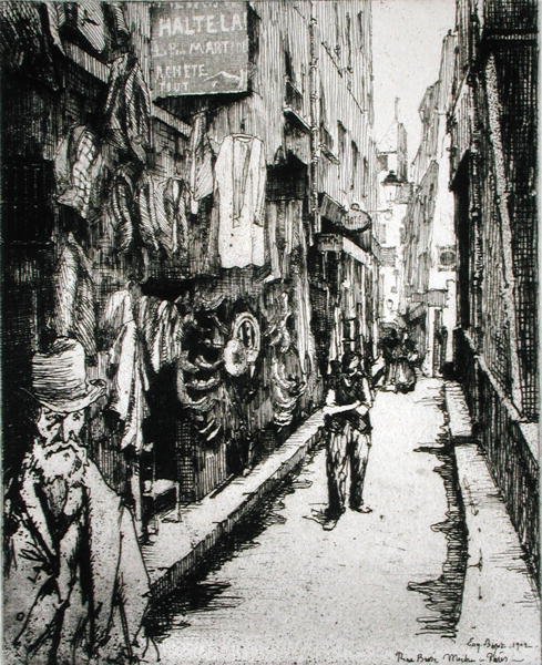 Parijse straat, uit 