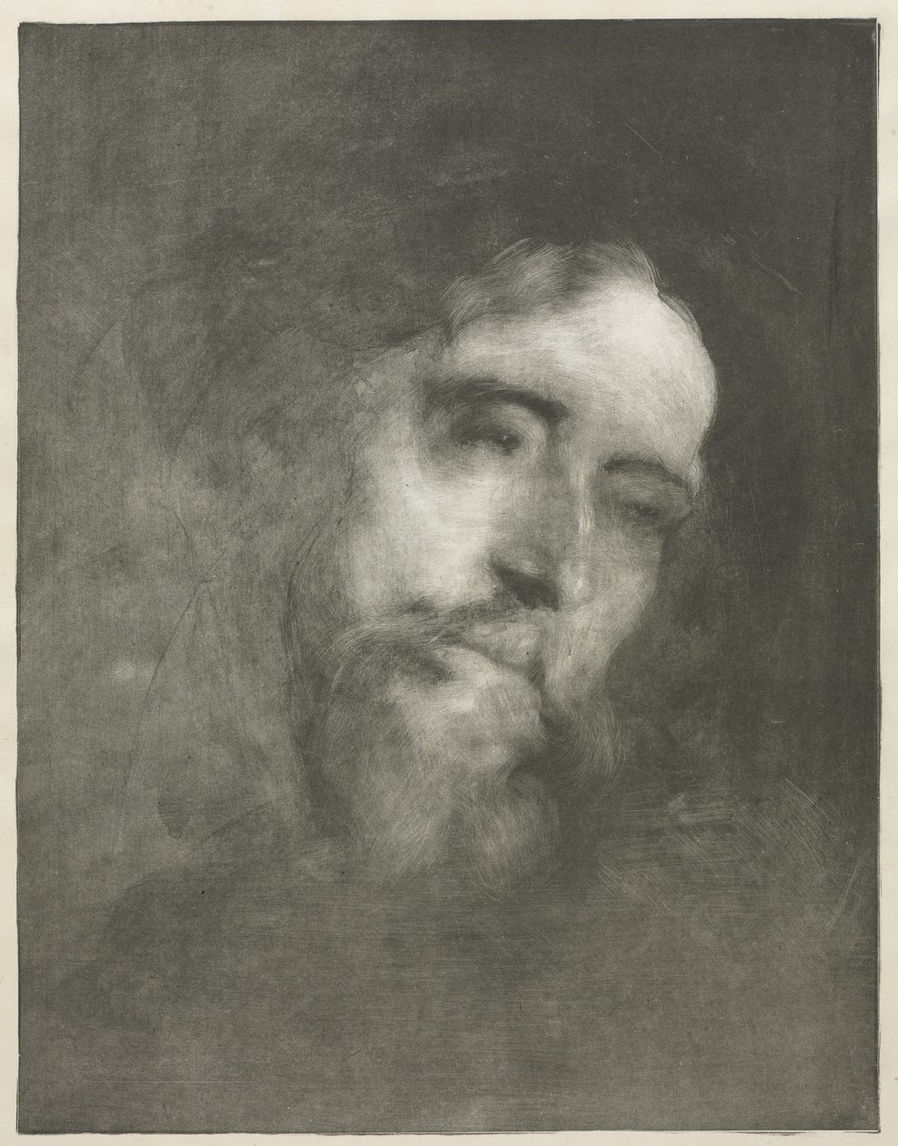 Alphonse Daudet door Eugène Carrière