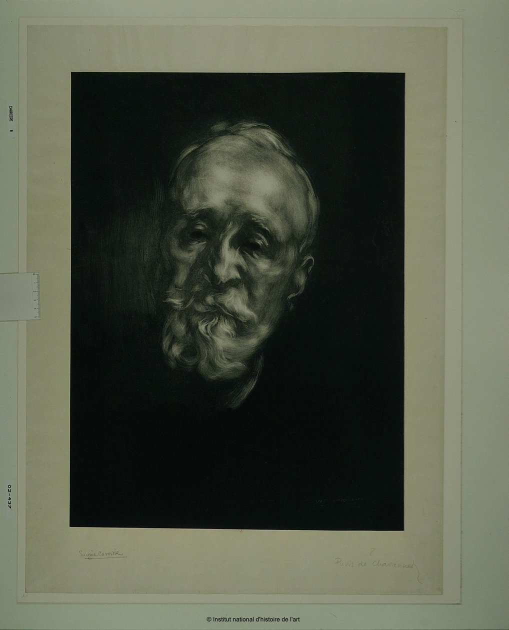 Puvis de Chavannes door Eugène Carrière