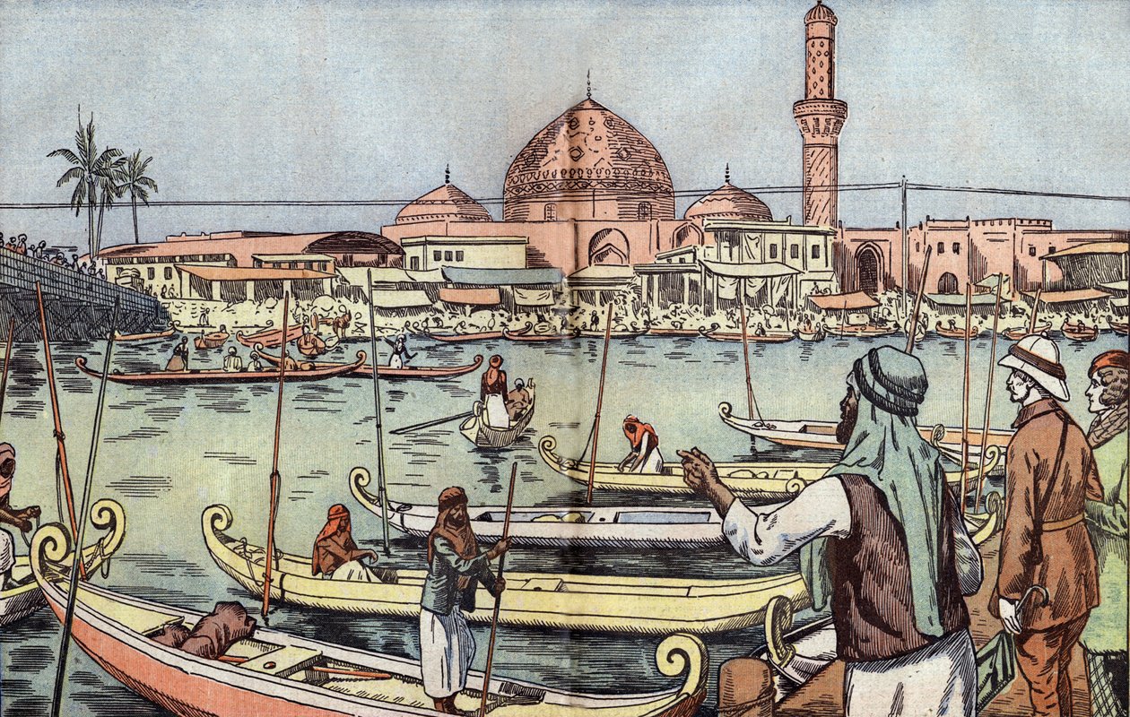 Mada Ashar, illustratie door Damblans uit de Franse krant 