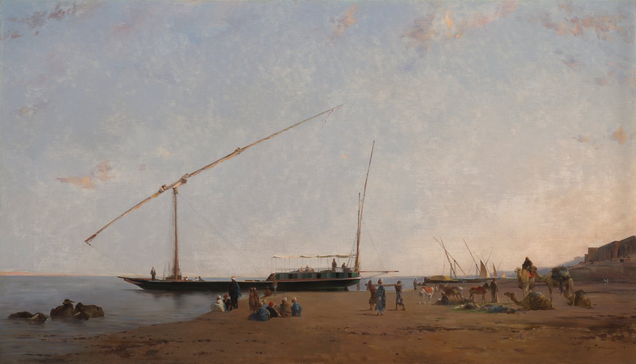 Aan de Nijl, Bij Philae door Eugène Fromentin