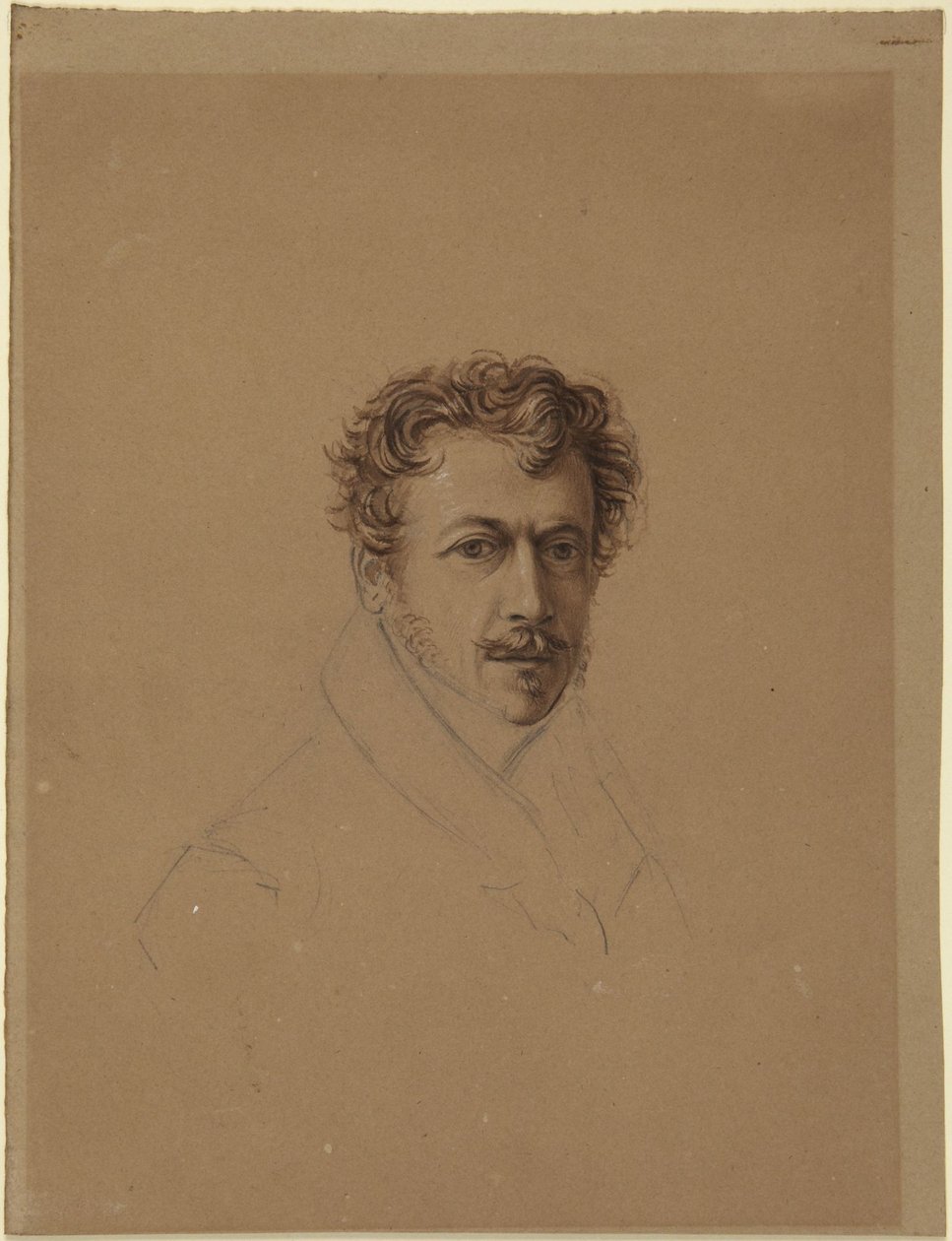 Graaf Carlos Vassali door Eugene Isabey