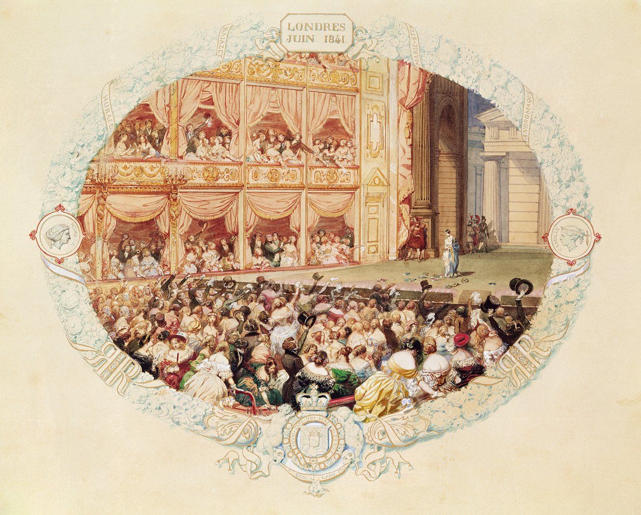 Interieur van Hare Majesteit