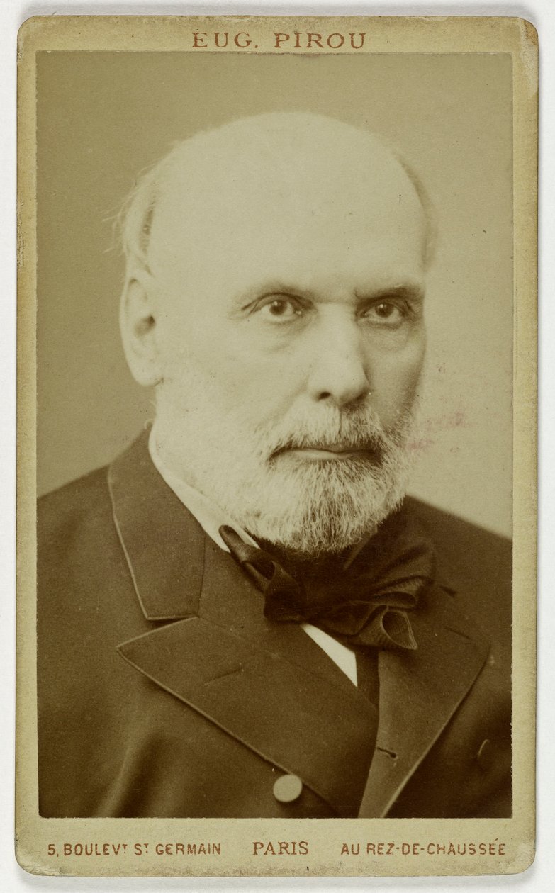 Porträt von Grévy Jules, (1807-1897), (Politiker, Anwalt, Abgeordneter, 4. Präsident der Republik) door Eugene Pirou