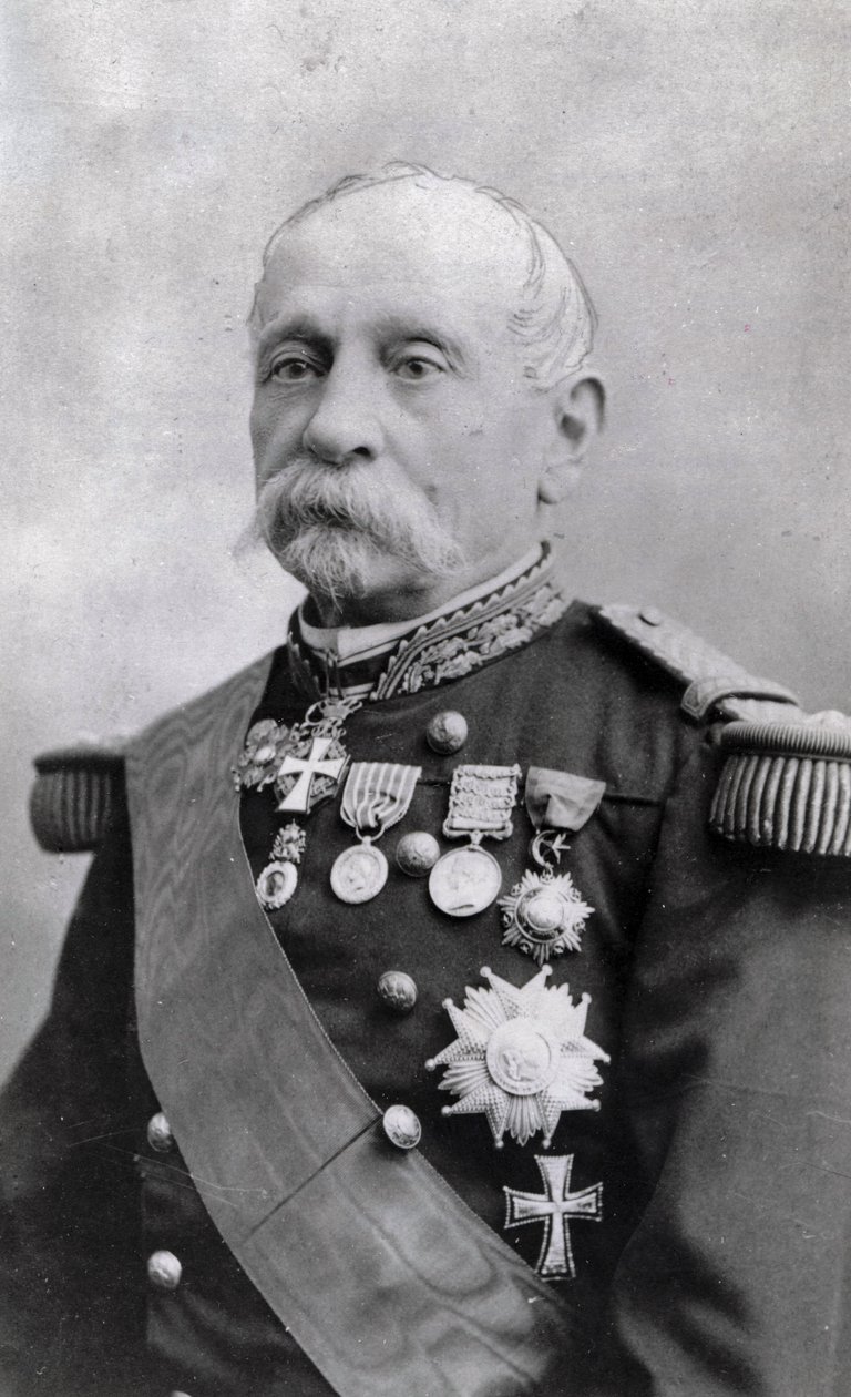Portret van Victor-Louis-François Février door Eugene Pirou