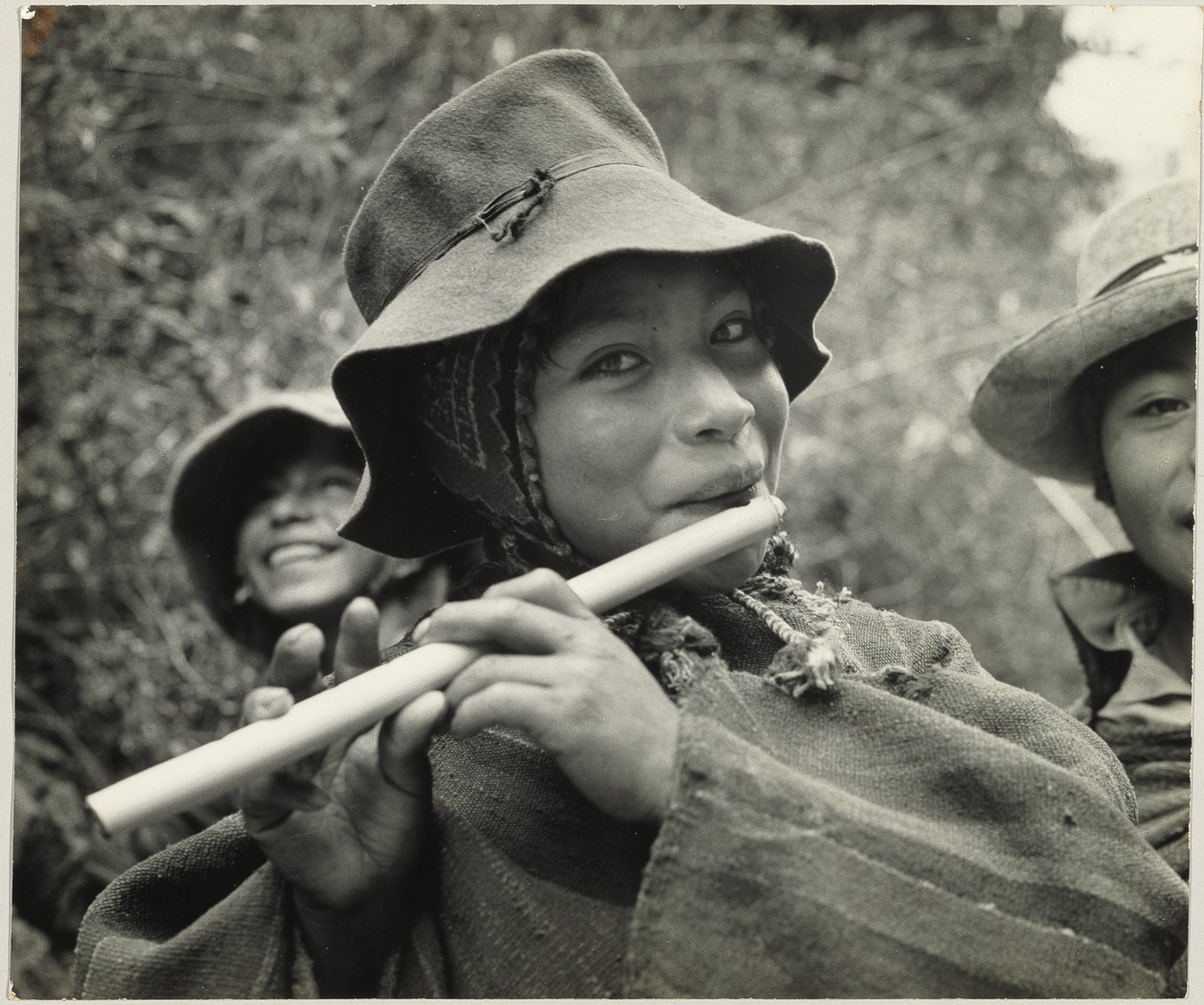 Peruaanse fluit door Eugene V. Harris