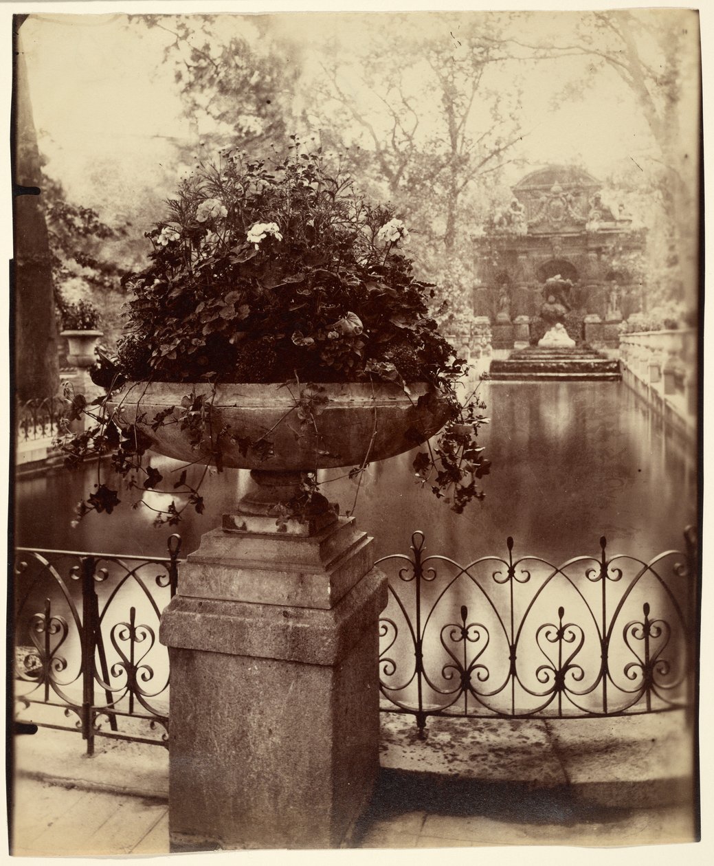 Luxemburgse tuinen door Eugène Atget