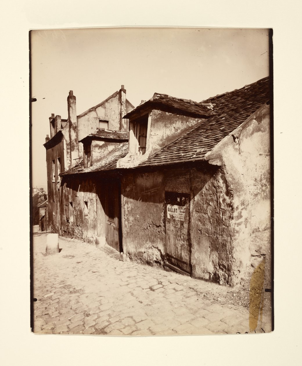 [Montmartre] Huis van Musette door Eugène Atget